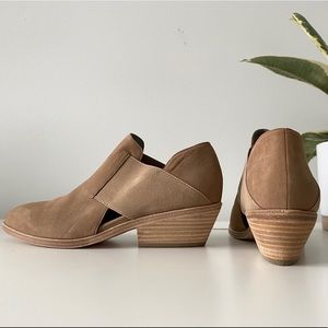Eileen Fisher Tan Suede Booties